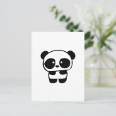 Cute Baby Panda Briefkaart (Staand voorkant)