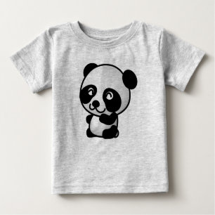 Cute Baby Panda Fine Jersey