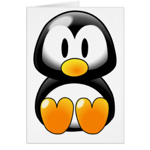 Cute Baby Penguin - Aanpasbaar