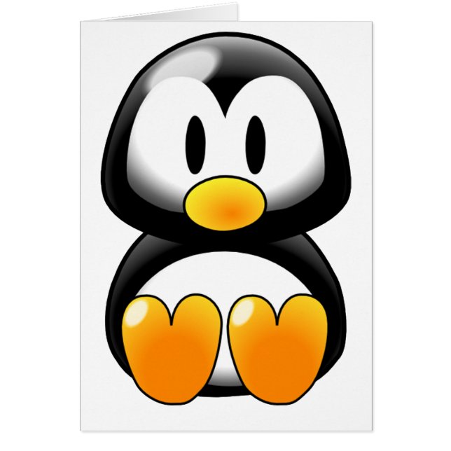 Cute Baby Penguin - Aanpasbaar (Voorkant)