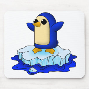 Cute baby pinguin muismat