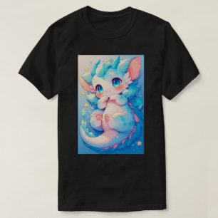 Cute Baby Rave Dragon Japanse Anime Kawaii Kunst 0 T-shirt