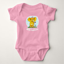 Cute Baby Rompertje – Hello Sunshine & Olifant