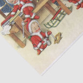 Cute  Baby Santa Illustration Tissuepapier (Detail)