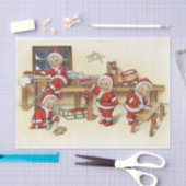 Cute  Baby Santa Illustration Tissuepapier (Craft)