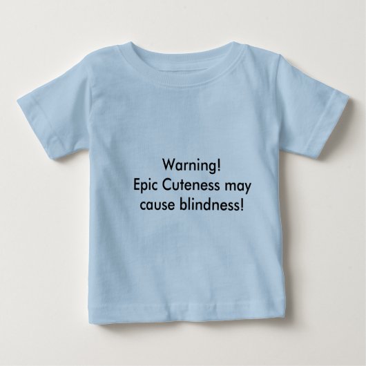 Cute Baby Shirt (Voorkant)