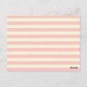 Cute Baby shower Briefkaart (Achterkant)