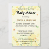 Cute Baby Shower Invitation – Gender Neutral” (Devant)