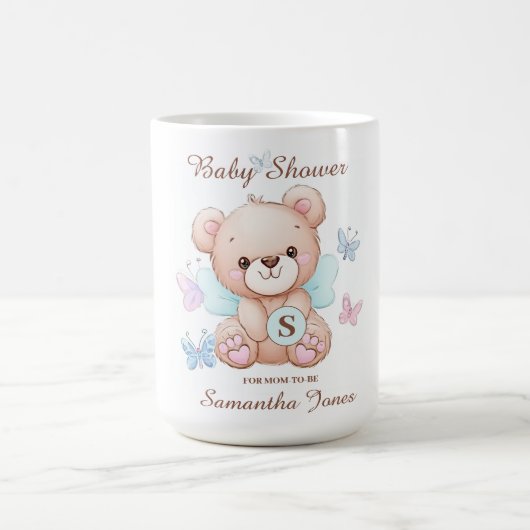 Cute Baby shower personnalisé Mug (Centre)