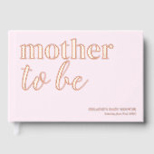 Cute Baby shower rose Rose Gold Foil (Recto)