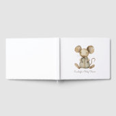 Cute Baby shower Woodland Mouse Stuffé Livre d'inv (Complet)