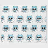 Cute Baby Skull Cadeaupapier (Vlak)
