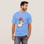 Cute Baby Snowman T-shirt (Voorkant volledig)