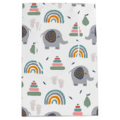 Cute Baby Speelgoed Pattern Medium Cadeauzakje (Voorkant)