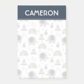 Cute Baby Speelgoed Pattern Post-it® Notes (Voorkant)