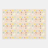 Cute Baby Spullen/Knuffelbeertjes Inpakpapier Vell Vel (Voorkant 2)