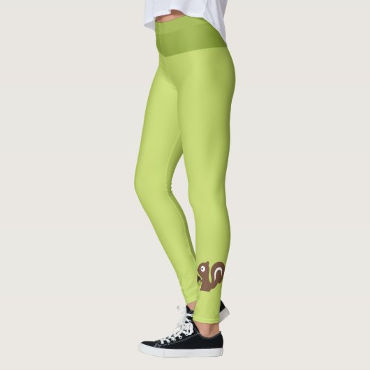 Cute Baby Squirrel Design Leggings (Links)