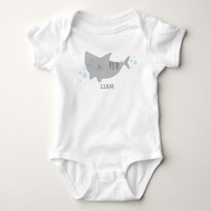 Cute Baby Tiger Shark Onsie T-Shirt