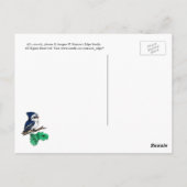 Cute Baby Woodpecker Briefkaart (Achterkant)