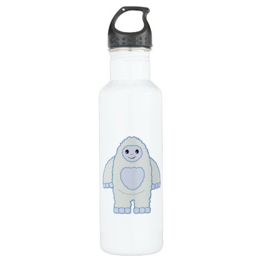 Cute Baby Yeti Waterfles (Voorkant)