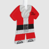 Cute Baby's eerste kerstkerstkerstkerstkerstkerstk Ornament (voorkant)