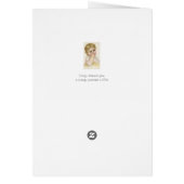 Cute  Baby's Kiss Antiek Illustratie (Achterkant)