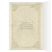 Cute  Baby's Kiss Antiek Illustratie (Binnen (Links))