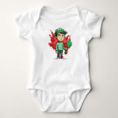 Cute babyshirt romper (Voorkant)