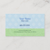 Cute Babysitter Visitekaartjes (Achterkant)