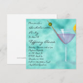 CUTE Bachelorette Invitations concepteurs (Devant / Derrière)