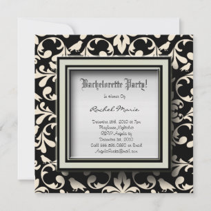 CUTE Bachelorette Party Designer nodigt uit Kaart