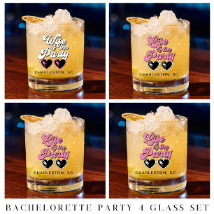 Cute Bachelorette Party Whisky Glas
