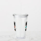 Cute Back To School Teacher Acryl Drinkbeker (Rechts)