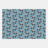 Cute Badger Inpakpapier Vel (Voorkant)