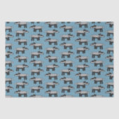 Cute Badger Tissuepapier (Voorkant)