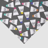 Cute Badminton Tissue Paper Tissuepapier (Detail)
