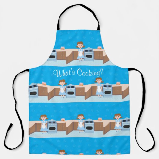 Cute Baking House  Kitsch Design Schort (Voorkant)