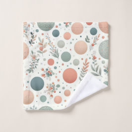 Cute Ball with Leafs  Washandje