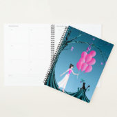 Cute Ballerina & Cat Night Sky Planner (Display)