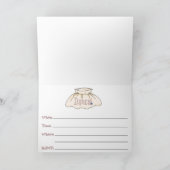 Cute Ballerina Dance Considérant Invitation (Intérieur)