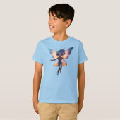 Cute Ballerina Dancing Robot Pixie T-shirt (Voorkant volledig)