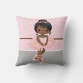 Cute Ballerina Kussen (Achterkant)