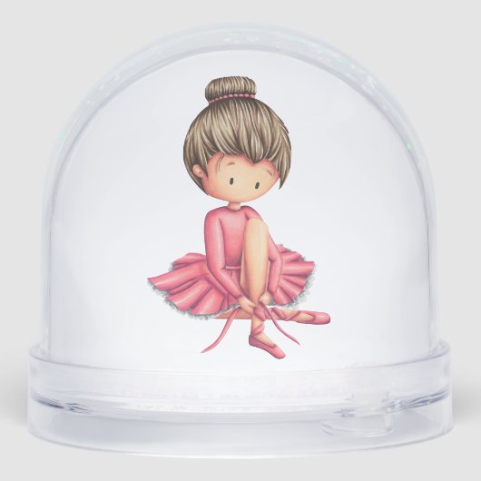 Cute Ballet Dancer Pink Tutu (Arrière)