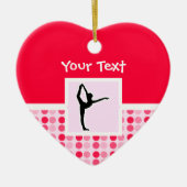 Cute Ballet Keramisch Ornament (Voorkant)