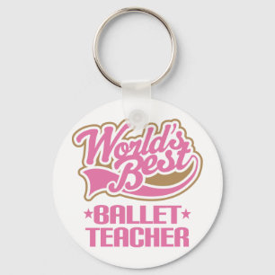Cute Ballet-leraar Sleutelhanger