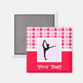 Cute Ballet Magneet (Voorkant / Achterkant)