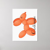 Cute Balloon Dog Thunder_Cove Canvas Afdruk (Voorkant)