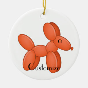 Cute Balloon Dog Thunder_Cove Keramisch Ornament