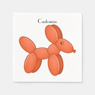 Cute Balloon Dog Thunder_Cove Servet