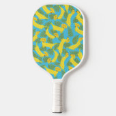 Cute Banana Dog Personalized Pickleball Paddle (Achterkant)